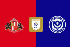 Susunan Pemain Sunderland vs Portsmouth di Liga Championship 2024/25