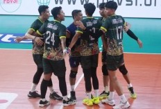 Dominan, 4 Tim Unggulan Melenggang ke Perempat Final Kejurnas Voli Antarklub Divisi I 2024