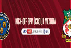 Head to Head Shrewsbury vs Wrexham di Liga Satu Inggris 2024/25