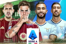 Klasemen Liga Italia Pekan 19 2024/25 - Persaingan AS Roma vs Lazio