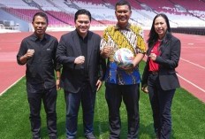 Erick Thohir Dapat Bola Bertandatangan Paus Fransiskus, Bakal Disimpan di Tempat Ini! 