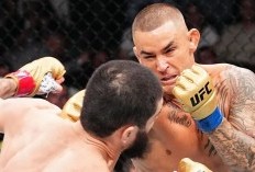 Hasil UFC 302, Islam Makhachev Kalahkan Dustin Poirier dengan Kuncian Mematikan