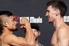 Hasil UFC Vegas 93 Jeka Saragih vs Westin Wilson: Kekalahan Perdana Si Tendangan Maut