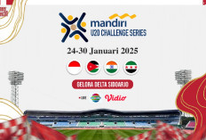 Susunan Pemain India U20 vs Syria U20 di Mandiri U-20 Challenge Series 2025