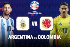 Final Copa America 2024, Prediksi Argentina vs Kolombia: Adu Cerdas Lionel Messi Lawan James Rodriguez