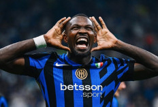 Top Skor Liga Italia Pekan 16 2024/2025 - Marcus Thuram Pepet Mateo Retegui