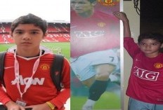 5 Potret Lawas Al Ghazali Si Penggemar Fanatik Manchester United
