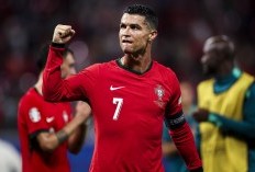 Cristiano Ronaldo Sempat Ucap 'Bismillah' Sebelum Tendangan Bebas ke Gawang Ceko?