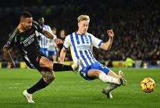Hasil Brighton vs Arsenal di Liga Inggris - Laga Sengit Tanpa Pemenang