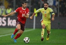 Prediksi Skor Spanyol vs Swiss di UEFA Nations League: Tim Matador Ingin Pertahankan Rekor Tak Terkalahkan