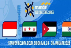Susunan Pemain India U20 vs Yordania U20 di Mandiri U20 Challenge Series 2025