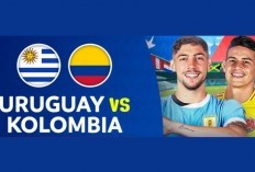 Tempat Menonton Uruguay vs Kolombia di Kualifikasi Piala Dunia 2026 Zona Amerika Selatan
