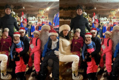 Liburan Natal Tak Biasa Cristiano Ronaldo: Dari Santa Claus hingga Kolam Beku di Laplandia