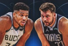 Giannis Antetokounmpo dan Luka Doncic Bisa Jadi Penerus Hegemoni LeBron James dan Stephen Curry