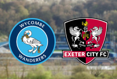 Susunan Pemain Wycombe vs Exeter City di Liga Satu Inggris 2024/25