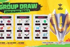 Pembagian Grup FFWS Global Finals 2024 di Brasil, 3 Tim Indonesia Berebut Hadiah Rp15,5 Miliar
