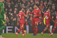 Hasil Liverpool vs Leicester di Liga Inggris - Bangkit Usai Jebol Duluan, The Reds Kokoh di Puncak