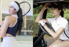 5 Gaya Seksi Anya Geraldine Main Tennis hingga Golf, Bak Pemain Profesional!