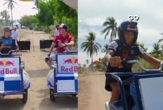 Begini Serunya Jorge Martin dan Pedro Acosta Balapan Becak Motor Sebelum Mengaspal di MotoGP Mandalika
