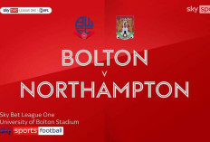 Tempat Menonton Bolton vs Northampton di Liga Satu Inggris 2024-2025