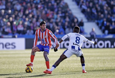 Hasil Leganes vs Atletico Madrid di Liga Spanyol - Griezmann Gagal Penalti, Rekor Menang Beruntun Putus