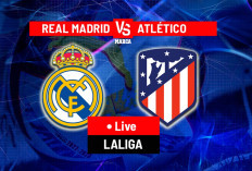 Tempat Menonton Real Madrid vs Atletico Madrid di Liga Spanyol 2024-25