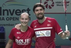Ganda Campuran Denmark Tersandung Doping, Terdepak dari Olimpiade Paris 2024
