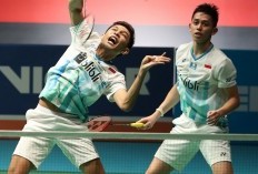 Sempat Kalah Start, Fajar/Rian Sukses Kunci Tempat 16 Besar Kumamoto Masters 2024 