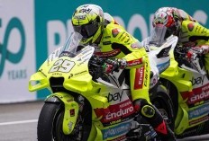 Aksi Menawan Andrea Iannone Jadi Pembalap Pengganti Fabio Di Giannantonio di MotoGP