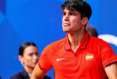 Carlos Alcara Menangis Usai Dihancurkan Novak Djokovic, Medali Emas Olimpiade Paris 2024 Lenyap!