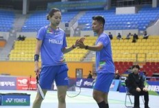 Dejan/Gloria Susah Payah Rebut Tiket Perempat Final Korea Masters 2024, Ngaku Tertekan di Gim Kedua 
