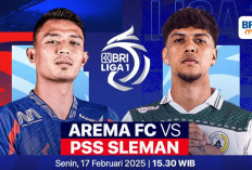 Tempat Menonton Arema FC vs PSS di Liga 1 2024/25