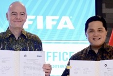Jelang Indonesia vs Jepang, Presiden FIFA Kenang Momen Bareng Jokowi dan Erick Thohir