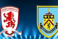 Susunan Pemain Middlesbrough vs Burnley di Liga Championship 2024/25