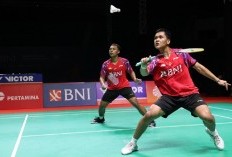 Mantap! Anselmus/Pulung Pastikan Indonesia Menang 3-0 Atas India di Badminton Asia Junior Champions 2024