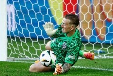 Euro 2024: Contekan Botol Minum Bantu Jordan Pickford Tepis Penalti Swiss, Antar Inggris ke Semifinal