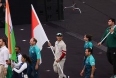 Rizki Juniansyah Jadi Pembawa Bendera Merah Putih di Penutupan Olimpiade Paris 2024