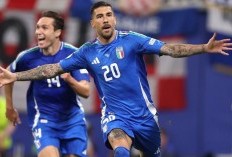 Euro 2024: Selamatkan Italia, Gol Dramatis Zaccagni Mirip Del Piero di Piala Dunia 2006
