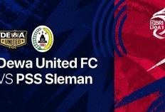 Tempat Menonton Dewa United vs PSS di Liga 1 2024/2025