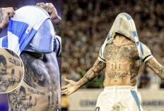 Pamer Tato Lionel Messi, Begini Gaya Nicolas Otamendi usai Argentina Lolos Semifinal Copa America 2024