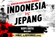 Tempat Nobar Indonesia vs Jepang di Malang, Jumat 15 November 2024