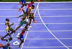 Kemenangan Tipis! Potret Noah Lyles Raih Medali Emas Lari 100 Meter Olimpiade Paris 2024 