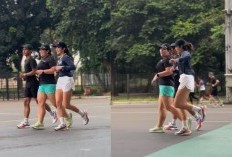 Lagi Olahraga Santai, Paha Gisella Anastasia Malah 'Suntik' Temannya