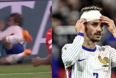Selain Mbappe, Kepala Griezmann Berlumur Darah usai Kena Papan Iklan