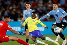 Susunan Pemain Brasil vs Uruguay di Kualifikasi Piala Dunia 2026 Zona CONMEBOL