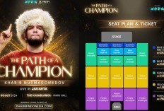 Harga Tiket Khabib Nurmagomedov 'The Path of a Champion' di Jakarta, Mulai dari Rp750 Ribu!