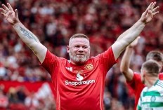 Wayne Rooney Balik ke Old Trafford, Cetak Gol Memukau di Laga Amal Manchester United Legends vs Celtic