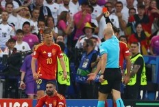 Perempat Final Euro 2024 Spanyol vs Inggris, Wasit Keluarkan 18 Kartu