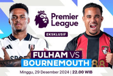 Streaming Fulham vs Bournemouth di Liga Inggris 2024/25