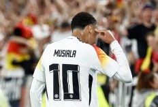 Euro 2024: Jamal Musiala Menyamai Prestasi Seniornya, tapi Terbayangi Rekor Legenda Inggris